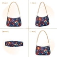 thumbnail image 7 of FORMRS Womens Shoulder Bag with Chain Strap Clutch Purse Cute Tote Handbag, Purple Dragon Scales Pattern, 7 of 7