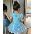 thumbnail image 5 of Emy Dola Little Girls Ballet Tutu Dress Toddler Kids Puff Sleeve Leotards 3-8 Years Princess Fairy Dancewear Costume Dress up, 5 of 8
