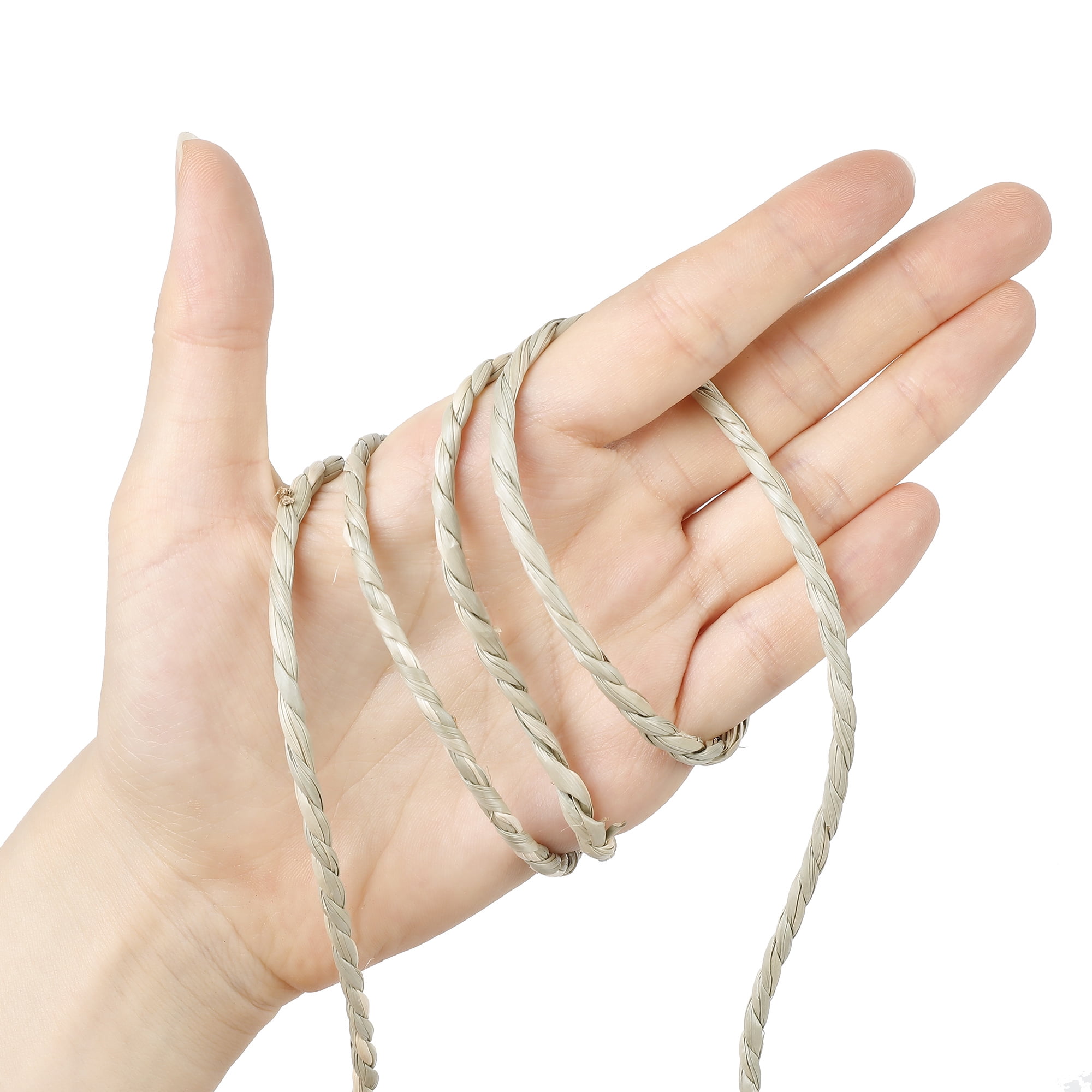 (2 pack) Hyper Tough 50ft Grass Rope, Brown, 18 lb Working Load Limit