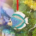 thumbnail image 3 of WaaHome Tropical Fish Christmas Tree Ornament - Coastal Sea Ocean Hawaii Beach Themed Christmas Hanging Ornament with Rhinestones for Christmas Tree Gifts for Ocean Lover and Nautical Enthusiast, 3 of 6