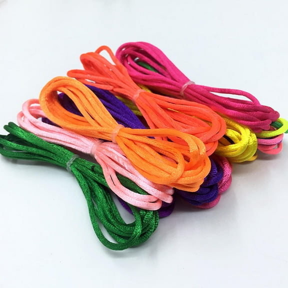 GAXIRE 12Pcs Hand Elastic String Game Assorted Color String Hand Game for Indoor Fun