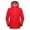Red, variant on USB Heated 3-in-1 Jacket for Men & Women, Windproof Water Resistant Lightweight Hiking Coat w/Removable Hood, All Season Cold Weather Gear