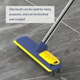thumbnail image 4 of BCZHQQ 2 in 1 Floor Brush Scrubber with Long Handle Grout Brush 2023 New Upgrade Scrape Stiff Bristle Cleaning Scrub Brush with Squeegee 120°Rotating Tile Brush for Cleaning Bathroom, 4 of 7