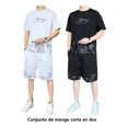 thumbnail image 2 of Conjunto De Camiseta Y Pantalón De Hombre, Chándal Hip Hop, 2 of 6