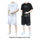 thumbnail image 2 of Conjunto De Camiseta Y Pantalón De Hombre, Chándal Hip Hop, 2 of 6