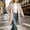 Khaki womens long cardigan a1, variant on Tusihei Women Collared Long Sleeve Open Front Lightweight Cardigan Casual Long Coatigan Lady Jacket Coat Winter Outerwear, Gray S