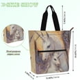 thumbnail image 2 of WOBOGO Unicorn Family Tote Bag for Students Birthday Gifts for Book Lovers Can be Used for Piano Lesson Pack Field Trips, 2 of 7