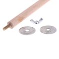 thumbnail image 2 of Parrot Pet Wood Hanging Stand Rack Toy Bird Parrot perches Cage Branch Perches Stand, 2 of 5