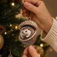 thumbnail image 4 of DIY Acrylic 2D Pearl Painting Christmas Ornament Kit for One Hanging Decoration, Sparkling Holiday Craft Project for Christmas Tree or Window Display and Handmade Gift Making, Style C, 4 of 6