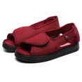 thumbnail image 3 of Diabetic Slippers Adjustable Open Toe Swollen Feet Slipper for Elderly Arthritis, 3 of 5