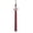 Black / Cardinal Red, variant on Graduation Tassel - 2019 - Silver Charm - 2 Color, Green / White