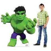 54 x 45 in. Hulk Cardboard Cutout, Spidey & His Amazing Friends