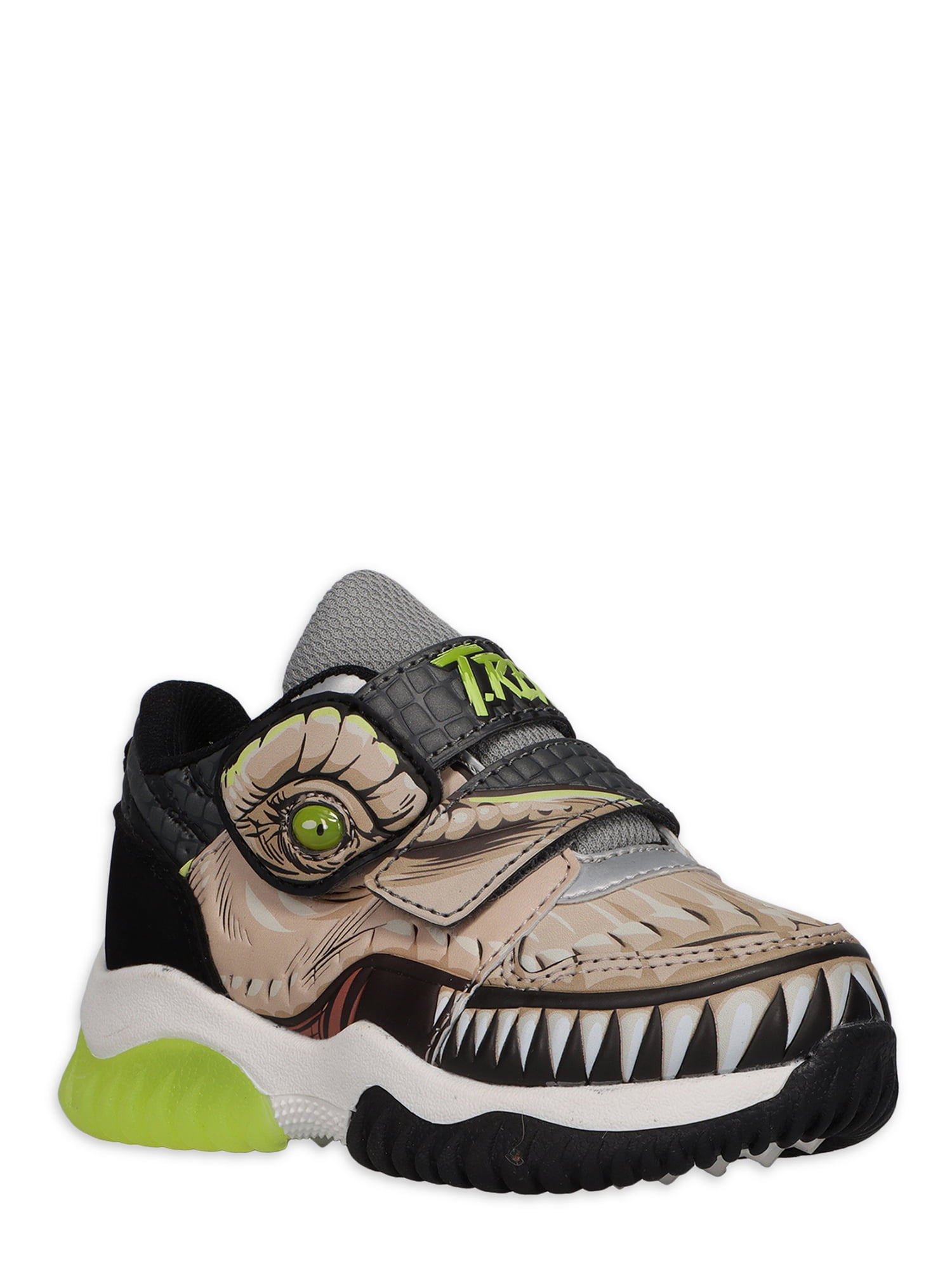 Jurassic World Sneakers Shoes Size 6 7 8 9 10 11 12 Light Up Toddler New Boys 