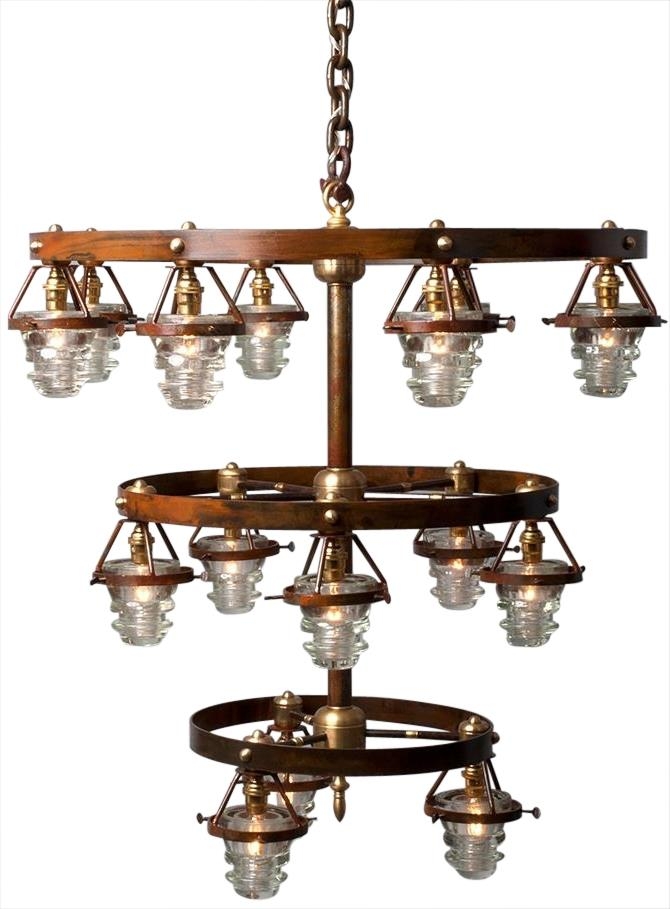 insulator chandelier