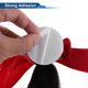 thumbnail image 5 of Accesorios para Casco de Motocicleta Decoración Lazo Coleta para Cascos de Motocicleta Bicicleta Esquí Negro Rosa Rojo Seda de Alta Temperatura Pegamento PU 1 Juego, 5 of 6