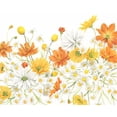 thumbnail image 2 of Popp, Grace 32x26 White Modern Wood Framed Museum Art Print Titled - Sunny Wild Bouquet III, 2 of 4