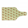 thumbnail image 1 of Chicken Cutting Board, Pattern of Birdies Domestic Farm Animal Symmetric Repetition, Decorative Tempered Glass Cutting and Serving Board, in 3 Sizes, by Ambesonne, 1 of 2