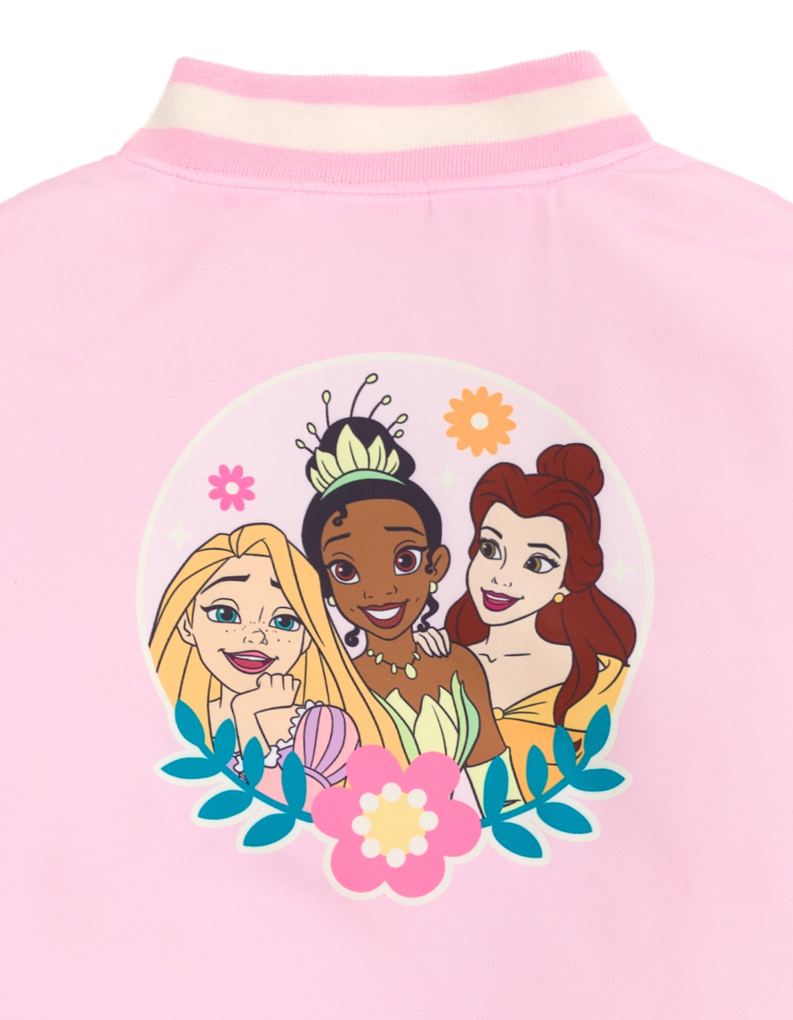 PRINCESS PRINCESS スタジャン Disney Princess Rapunzel Belle Tiana Varsity Bomber Jacket Toddler