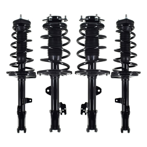 Set of 4 Front-Rear Quick Complete Strut-Coil Spring For 2008-2010 Toyota Highlander FWD
