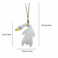 thumbnail image 3 of 2025 Cute Swing Car Mirror Hanging Ornament,Color-Changing Rearview Mirror Pendant for Car Interior Decor,Fun and Creative Car Accessories, 3 of 7