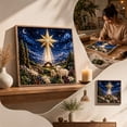 thumbnail image 5 of 3D Christian Fabric Poke Art Kit, Christmas Fabric Poke Art Kit for Adults With Pre-Cut Squares,Embroidery Jesus Nativity Scene Religious DIY Craft Kit for Christian, 5 of 7