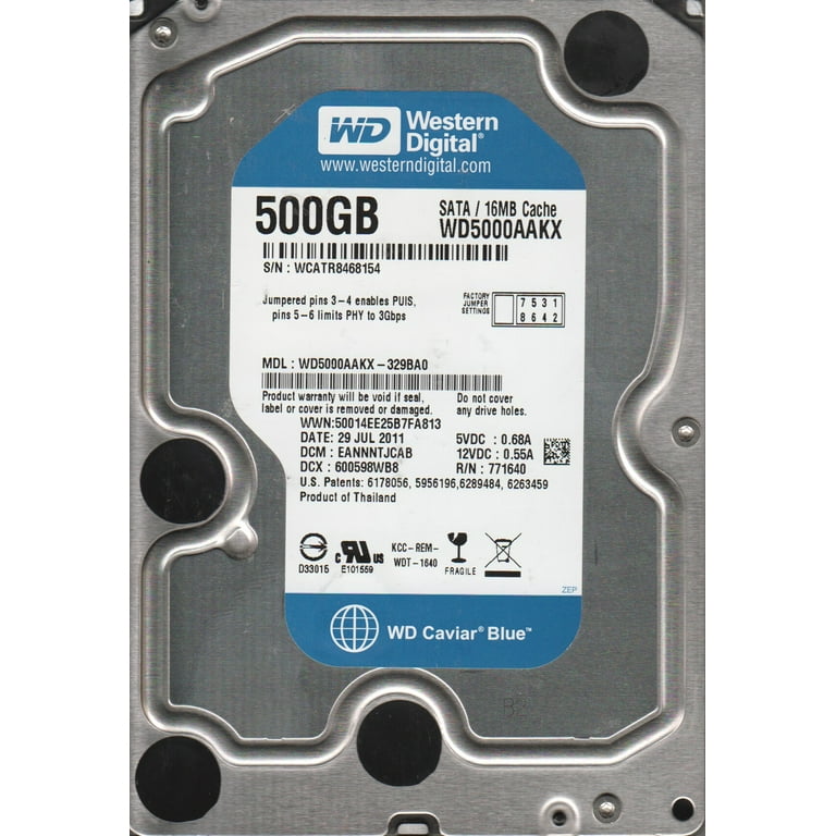 Wd5000aakx spec sale