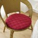 thumbnail image 5 of Cojín redondo para silla, cojín de suelo de tatami de felpa, 1 cojín redondo de 40 cm con base antideslizante y funda lavable a máquina, para sillas de comedor, taburetes y comodidad, 5 of 8
