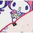 thumbnail image 2 of Hello Kitty And Friends My Melody And Kuromi Soft Plush Throw Blanket 45" x 60", 2 of 4