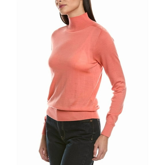 Peserico womens Wool Knit Sweater, 42, Pink