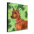thumbnail image 1 of Carolines Treasures BB9830UP88 Miniature Pinscher St Patricks Tableau Décor Mural, 1 of 3