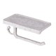 thumbnail image 1 of 26-27 White Toilet Shelf Paper Towel Holder Cell Phone Roll Paper Holder, 1 of 2
