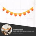 thumbnail image 5 of Fall Cotton Triangle Pennant Garland for Party & Home Decor, 5 of 5