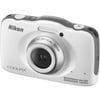 Nikon Coolpix S32 13.2 Megapixel Compact Camera, White