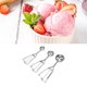 thumbnail image 1 of Juego De 3 Cucharas Para Galletas De Acero Inoxidable 304, Cuchara Para Helado Con Antideslizante, Cuchara Para Masa Y Galletas Para Tienda De Postres En Casa, 1 of 7