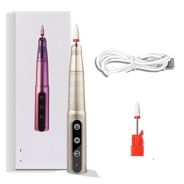 35000 RPM Electric Manicure Drill Pen For Nail Polish Remover With Nail File Electric Nail Drill Machine For Nail Exfoliating