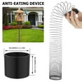 thumbnail image 3 of 3Pcs Elastic Squirrel Baffle Squirrel Proof Spring Metal Hanging Anti-Squirrel Spring Coil Device Stretchable Prevent Squirrel Eating Spring Device for Squirrel Black, 3 of 9
