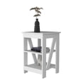 thumbnail image 3 of FM FURNITURE Clio Auxiliary Table, with two shelves, 3 of 5
