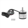 thumbnail image 3 of 2X Codificador Incremental Rotativo 38S6G5-B-G24N AB Conexión Bifásica 50P/R 5-24 V Eje Sólido Colector Abierto CC Salida NPN, 3 of 10
