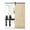 1500mm, variant on Barn Sliding Wood Door Hardware Set Steel Slide Rail Antique Track System Black Sliding Door Barn Track Hardware Rails Sliding ,Smooth Sliding