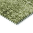 thumbnail image 4 of Addison Rugs Mayfield Washable Transitional Ikat Olive Runner Rug, 2'3" x 7'6", 4 of 5