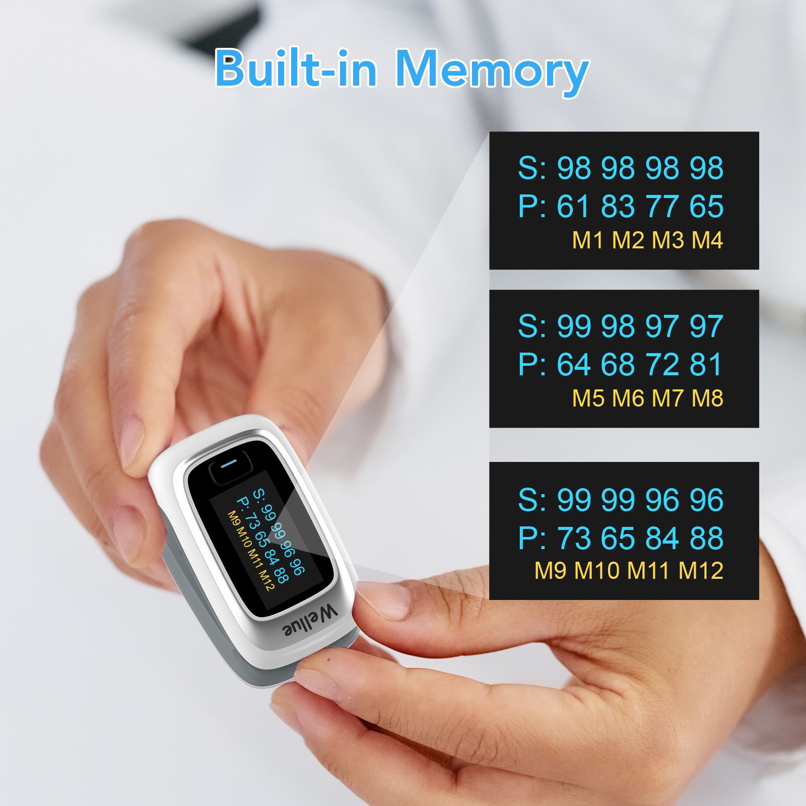 Vibeat Pulse Oximeter Bluetooth SpO2 Heart Rate Monitor photo 5