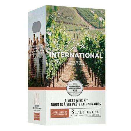 

60th Anniversary Ontario Cabernet Franc Style - Cru International Wine Ingredient Kit