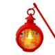 thumbnail image 1 of Lámpara de mano, decoraciones navideñas, luz de viento redonda navideña, luz de vela electrónica de mano LED, decoración para árbol de Navidad, luz de viento, luz de fiesta navideña, adornos navideños, 1 of 7