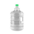 thumbnail image 2 of Botella dispensadora de agua, contenedor de almacenamiento de agua, jarra de un galón con asa, barril de agua pura de gran capacidad para el hogar y 15L Redondo, 2 of 8