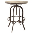thumbnail image 1 of Industrial Modern Contemporary Living Room Wood Side Table Brown, 1 of 4