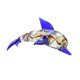 thumbnail image 5 of Decoración de delfines Mini escultura presente estatuilla de Navidad lindo coleccionable diseño especial para sala de estar hogar Opción 3 Baoblaze Decoraciones de delfines, 5 of 8