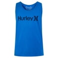 thumbnail image 4 of Hurley mens One and Only Graphic Tank Top T Shirt, Signal Blue, X-Large US, 4 of 5
