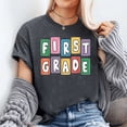 thumbnail image 2 of First Day of 1st Grade Level Begins 1st Day of 1st Grade T-Shirt Unisex, Sizes S-5XL, Tbun, 2 of 5