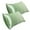 Green, variant on Clearance! Boovnll Satin Pillow Cases Queen Size set of 2, Super Soft & Cozy Hotel Quality Artificial Silk Queen Pillow Cases for Home Bedroom Hot Sleepers & Night Sweats, Silk Pillow Cases