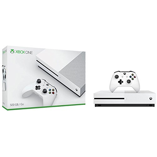Open Box MICROSOFT XBOX ONE S 500GB GAME CONSOLE WHITE ZQ9